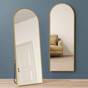 Factory Supply Modern <b>Smart</b> Touch Button Large 3 Colors Metal Frame Floor Standing Full Body Length Dressing Led Light Wall - Product Image 5