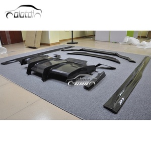 ชุดแต่งคาร์บอนใหม่สำหรับ F80 M3 F82 M4 สไตล์ PSM สีดำ ชุดเต็ม ประกอบด้วยกันชนหน้า/หลัง สเกิร์ตข้าง ดิฟฟิวเซอร์ สปอยเลอร์ สปลิตเตอร์ - Product Image 5