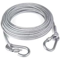 Câble de sécurité en acier avec crochets pour équipement de rigging DJ/PAR/Projecteur/Éclairage mobile