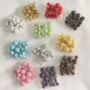 Bolas Decorativas de Espuma con Purpurina para Decoración de Pasteles, Navidad, Halloween y Fiestas - Product Image 3