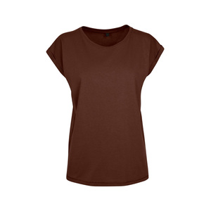 T-shirt décontracté vierge de haute qualité pour femme, 100 % coton, col rond, couleur unie, écologique, séchage rapide, impression personnalisée, commandes en gros - Product Image 1