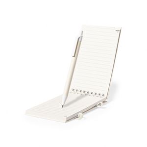New Arrival Eco-Promotional Recycled Milk Carton Hard Cover Made Cardboard Aluminum Fabric-Spiral Notepads <b>Sticky</b> <b>Notes</b> Eco-Pen - Product Image 2