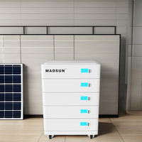 Madsun Système ESS 25kwh 15kwh 10kwh Stockage domestique batterie lifepo4 48V 51.2V 200AH 500AH 300Ah