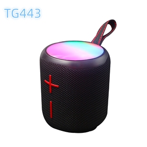 Haut-parleur sans fil OEM TG443, lumière <span class=keywords><strong>d</strong></span>'<span class=keywords><strong>ambiance</strong></span> Aurora, portable pour l'extérieur et <span class=keywords><strong>la</strong></span> maison, stéréo TWS, caisson <span class=keywords><strong>de</strong></span> basses, haut-parleur en tissu - Product Image 4