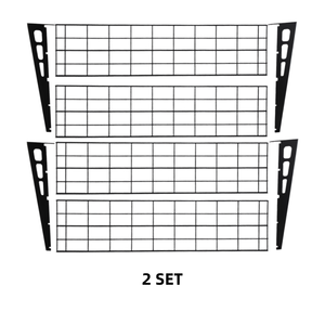 Scaffali Resistenti in Metallo Regolabili con Rivestimento in Plastica Verniciata per Garage, Montaggio <span class=keywords><strong>a</strong></span> <span class=keywords><strong>Parete</strong></span> - Product Image 5