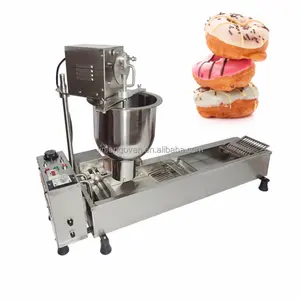 Pişirme ekipmanları donut yapma makinesi fırın donut makinesi gaz/elektrikli çörek makinesi ev için