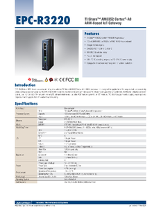 Advantech EPC-R3220 TI Sitara AM3352 -A8 800MHz Industrial IoT Gateway Customizable <b>Computer</b> <b>Accessories</b> - Product Image 5