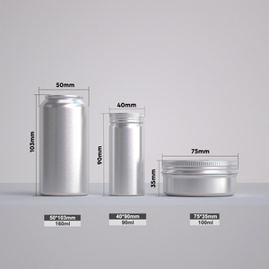 Botella de Aluminio Puro 99.7% de Calidad Superior para Vitaminas, con Tapa de Rosca e Impresión Offset para Empaquetado de Medicamentos Personalizable - Product Image 2