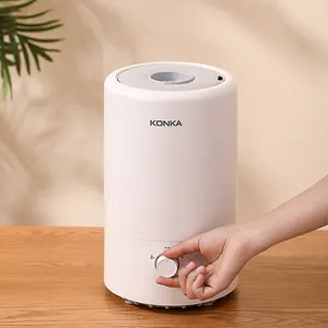 Kongka — humidificateur à brume fraîche, ml, 26db, humidificateur ultrasonique silencieux pour chambre à coucher, 4l, humidificateur d'air à 12 heures de temps de course