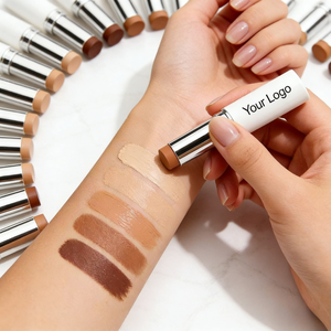 Barra de Contorno en Crema <span class=keywords><strong>para</strong></span> <span class=keywords><strong>Piel</strong></span> Oscura, Marca Privada, Vegana, de Larga Duración, Bronceador en Barra, Cosméticos al por Mayor - Product Image 6