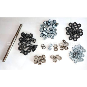 Tuercas de eje de bicicleta, tope metálico delantero y trasero para reparación y reemplazo - Product Image 1