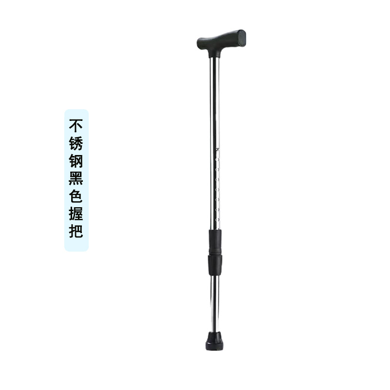 Steel single-leg crutch