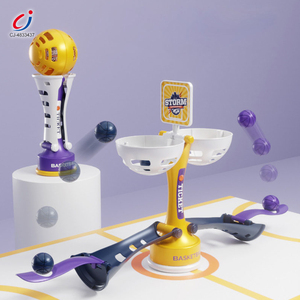 Chengji Jeu <span class=keywords><strong>de</strong></span> basket <span class=keywords><strong>de</strong></span> bureau portable pour deux joueurs, machine <span class=keywords><strong>de</strong></span> jeu <span class=keywords><strong>de</strong></span> combat en plastique pour enfants - Product Image 2