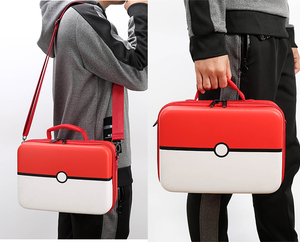 Pokeball 2 ב 1 קיבולת גדולה אווה תיק נשיאה קשיח תיק אחסון כתף עבור נינטנדו - Product Image 6