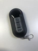 Petite taille 4 boutons sans fil universel porte de garage télécommande 433/315MHz code roulant et code fixe métal facile à utiliser