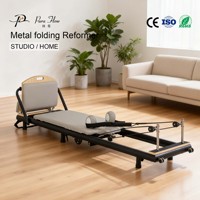 Équipement multifonctionnel de yoga et de Pilates, cadre métallique pour exercices de Pilates, Reformer pliable