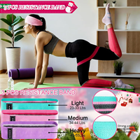 Ensemble cadeau de Noël, 11 pièces, équipement de fitness à domicile, yoga, pilates, accessoires, ensemble de yoga, kit d'équipement de pilates