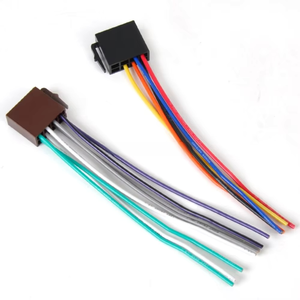 <span class=keywords><strong>Adaptateur</strong></span> de faisceau de câblage autoradio 12 broches avec connecteurs gris/noirs pour autoradios de rechange Chrysler/Dodge/Jeep - Product Image 4