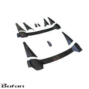 Alerón de techo <span class=keywords><strong>para</strong></span> parachoques de coche, estilo Tipo R, con aleta de tiburón, <span class=keywords><strong>para</strong></span> <span class=keywords><strong>HONDA</strong></span> <span class=keywords><strong>CIVIC</strong></span> 2016-202220-2022, venta al por mayor - Product Image 2