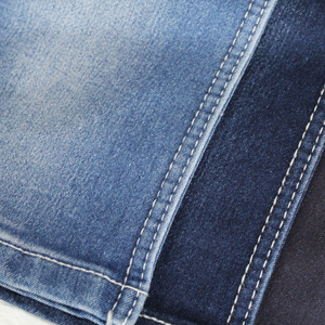 Nhiều Màu 300 Gsm <span class=keywords><strong>Satin</strong></span> Denim Vải Đàn Hồi Cho Phụ Nữ Dệt - Product Image 4