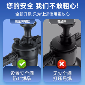 Car Wash Foam <b>Sprayer</b> 2.5L High Pressure With Side Spout And Measuring Cup For Vehicle Cleaning - Product Image 5