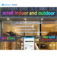 Pantalla LED Programable P10 a Todo Color con Desplazamiento para Publicidad en Supermercados