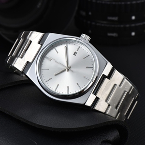 Đồng hồ lịch cổ điển bán chạy, máy cơ, không thấm nước, sang trọng tối giản, nhiều màu sắc, phù hợp cho các cặp đôi - Product Image 3