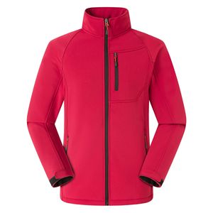 Chaqueta de una sola capa de carcasa suave para hombre y mujer, impermeable, de lana, a prueba de viento, ropa de trabajo cálida, logotipo personalizable, <span class=keywords><strong>grupo</strong></span> al aire libre - Product Image 5