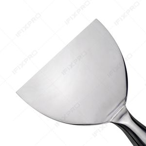 อุปกรณ์ตกแต่งผนังสเตนเลสสตีล16นิ้วแบบยืดหยุ่นได้สำหรับอุตสาหกรรมงานประดิษฐ์ทำด้วยตัวเองมีดขูดฉาบผนังไม้พายใบมีดขนาดเล็กขนาดใหญ่ - Product Image 4