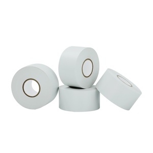 Nhà Máy bán hàng trực tiếp tùy chỉnh màu trắng chống cháy băng PVC cho ống dẫn không khí PVC Duct <span class=keywords><strong>Tape</strong></span> PVC Ống gói băng - Product Image 1