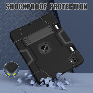 Funda Resistente para Tablet <span class=keywords><strong>iPad</strong></span> <span class=keywords><strong>Pro</strong></span> 11 Pulgadas 2024 M4 /<span class=keywords><strong>Pro</strong></span> 11\" 2025 M5 con Soporte para Lápiz, Funda Protectora de Silicona y Plástico Resistente a Golpes - Product Image 5