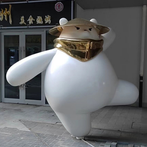 ประติมากรรมรูปหมีเหม่ยเฉินกลางแจ้งปรับแต่งได้ปรับแต่งได้ศิลปะใช้กลางแจ้งผนังภูมิทัศน์ภูมิทัศน์ภูมิทัศน์ภูมิทัศน์ของเด็กปีนเขา - Product Image 1