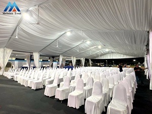 Tente blanche de luxe <span class=keywords><strong>pour</strong></span> mariages en plein air, tente de réception imperméable, tente de fête à vendre ou à <span class=keywords><strong>louer</strong></span>, carpas para eventos - Product Image 5