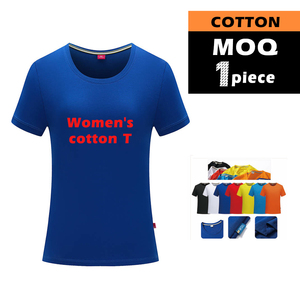 Camiseta Deportiva Informal de Manga Corta de Algodón para Mujer, Ropa Deportiva para Gimnasio y Fitness, Venta al Por Mayor - Product Image 2