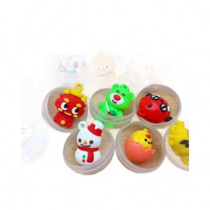 Llaveros de juguete Gashapon transparentes de 32 mm, regalos de máquina Gashapon que funciona con monedas para niños, caja sorpresa - Product Image 5