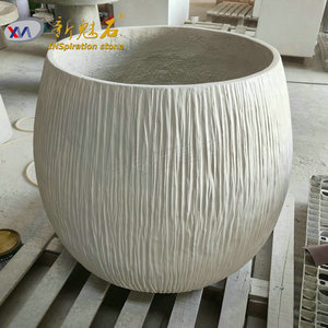 Nuevos Materiales de Construcción de Piedra, Macetero de Piedra Artificial Texturizada C50, Maceta Decorativa para Exteriores, Tamaño Personalizable - Product Image 2
