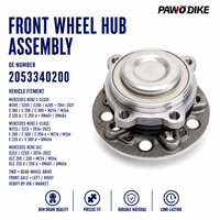 Ensemble de roulement de moyeu de roue avant OE 2053340200 pour Mercedes Benz W205 W253 W213 X253, service d'embout de roue pour véhicules à deux roues motrices