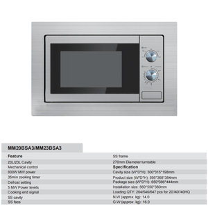 Horno <span class=keywords><strong>Microondas</strong></span> Multifunción con Convección Integrada, Horno <span class=keywords><strong>Microondas</strong></span> de Acero Inoxidable con Grill - Product Image 2