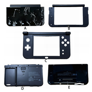 Nouveau pour 3DS XL/LL : Ensemble complet de boutons et coque noire pour 3DS LL - Product Image 2