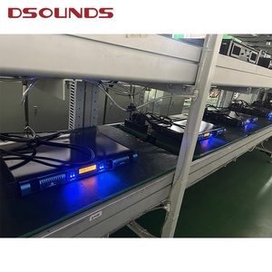 Amplificador de potencia digital profesional de cuatro canales Clase <span class=keywords><strong>D</strong></span> 1U amplificador de potencia 600Wx4 amplificador de potencia estéreo para sala de conferencias - Product Image 5