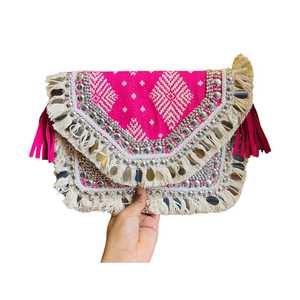 Women's Designer Beaded Handbag Highest Quality Bulk Selling Open Closure Wholesale Price for Evening Party Use Export Ready - Product Image 1