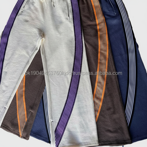 กางเกงกีฬาทรงแบ็กกี้ของผู้ชายกางเกงกันลมแนวสตรีทแวร์ป้องกันการยับกางเกงเรียกเหงื่อแบบทางการมีเชือกผูก - Product Image 1