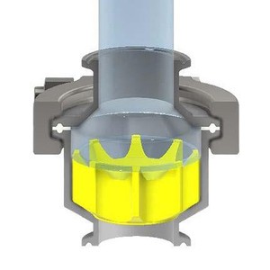 Vanne de contrôle IMI PBM HC à simple lamelle, à joint souple, auto-ouvrante pour la décoration intérieure - Product Image 1