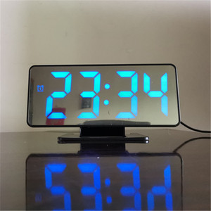 Đồng Hồ Hiển Thị Kỹ Thuật Số <span class=keywords><strong>LED</strong></span> Hiển Thị Thời Gian Chuyển Đổi Nhiệt Độ Ngày Tháng Với <span class=keywords><strong>3</strong></span> Nhóm Báo Thức - Product Image 3