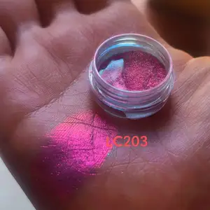 holographic chameleon laser eyeshadow makeup pigments powder glitter 0.2g powder jars for eye makeup