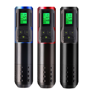 เครื่องสักโรตารี่ไร้สาย LED จากโรงงานโดยตรง สำหรับงานไลน์และลงเงา แบตเตอรี่ใช้งานได้นาน พกพาสะดวก เหมาะสำหรับสตูดิโอ - Product Image 2