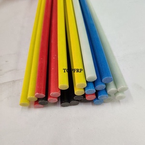 Black Fiberglass <b>Rod</b> FRP Pultruded Round Bars - Product Image 5