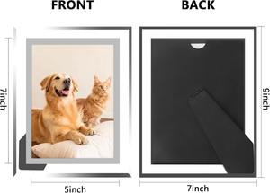 Wholesale Glass Picture <b>Photo</b> <b>Frame</b> Transparent Crystal 4x6 5x7 <b>8x10</b> Glass <b>Photo</b> <b>Frame</b> Custom Certificate Crystal <b>Photo</b> <b>Frame</b> - Product Image 5