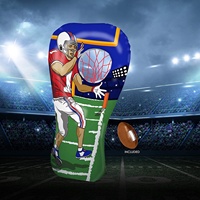 Cible de lancer de football gonflable durable, jeu de fête, jouets sportifs résistants à l'eau pour enfants et familles, ensembles de jeux de lancer