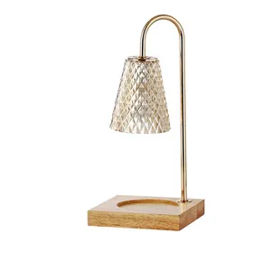 Vela de incienso de Metal para decoración del hogar, calentador de cera Led con Aroma, lámpara de mesa para dormitorio, venta al por mayor